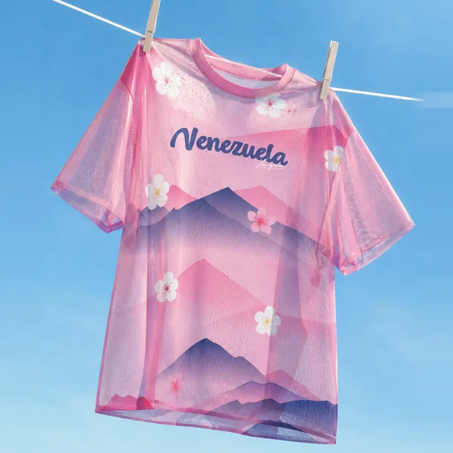 Franela Venezuela Dama Médanos